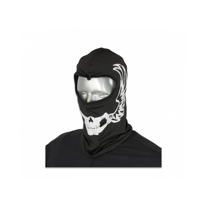 Balaclava BARBARIC Black patterned
