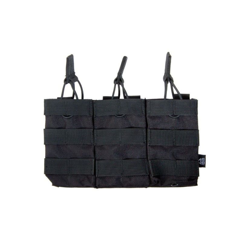 Portacargador Triple M4 Negro Delta Tactics