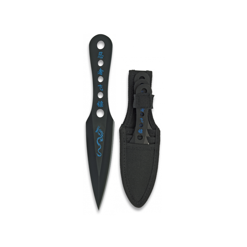 3 throwers set ALBAINOX Black