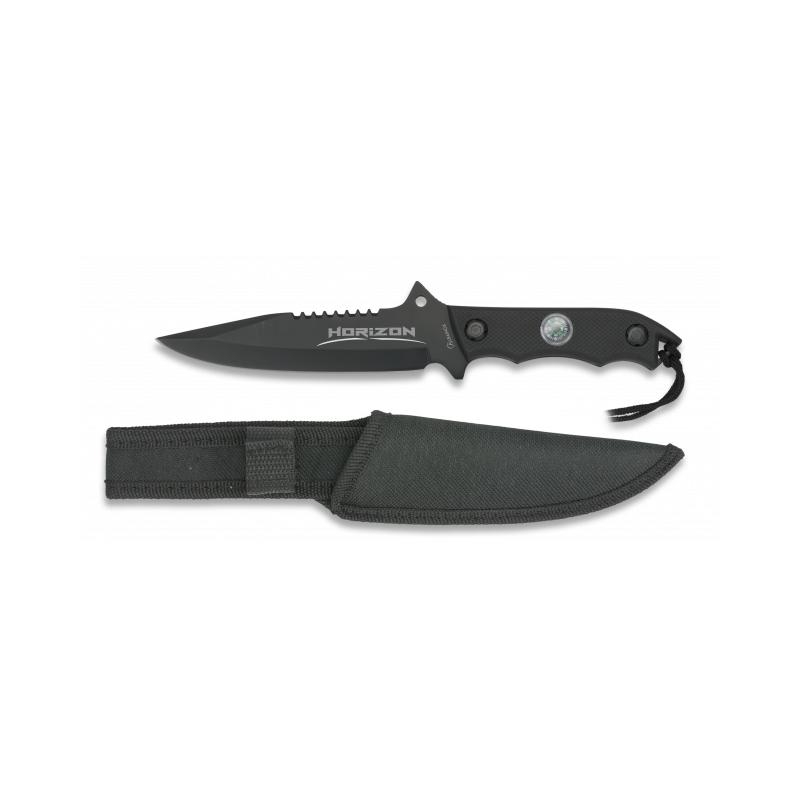 cuchillo Albainox HORIZON. negro. h13.2