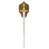 Espada Templaria Tole 10 dorada.