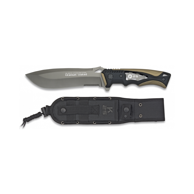 Coyote K25 s couteau. Titane. 14 cm
