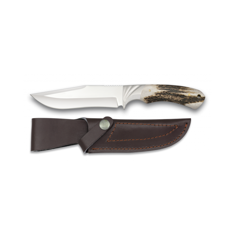 Hunting knife Handle in deer stag