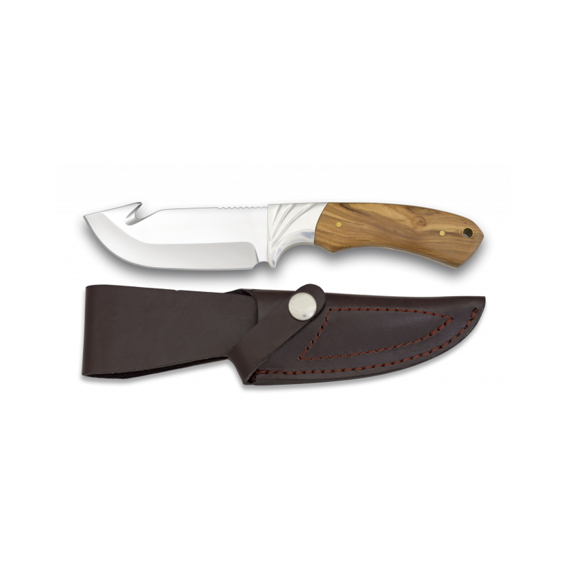 Cuchillo Caza Mango olivo