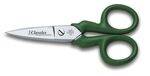ELECTRICIAN SCISSORS AVAILABLE IN TWO MODELS MORE, ONE OF GREAT SIZE AND OTHER WITH DENTATED BLADE