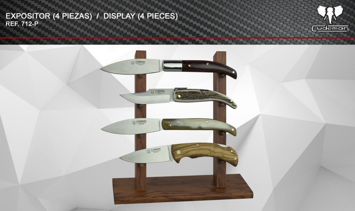 CUDEMAN EXHIBITOR FOR PENKNIVES AND KNIVES