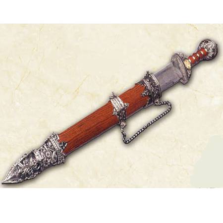 Roman sword with sheath