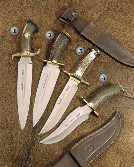 KNIFE REHALERO, KNIFE SERREÑO S, KNIFE ALAMO AND KNIFE APACHE