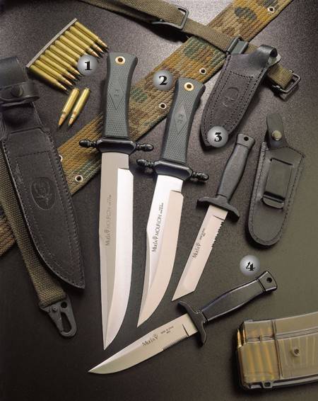 MOUFLON-23 KNIFE, MOUFLON-18 KNIFE, MK-13 KNIFE AND MK-12 KNIFE