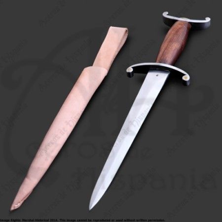 KNIGHT DAGGER XIIIth CEN. FOR MEDIEVAL RECREATION MARSHALL HISTORICAL 
