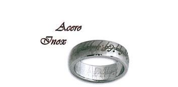 Stainless Steel Ring movie The Lord of the Rings and The Hobbit.