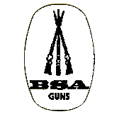 Logotipo de la casa de pistolas y carabinas BSA