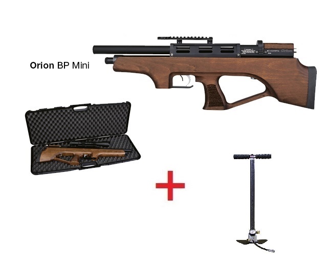 Wood Orion Bull Pup Mini Cometa PCP + Hill Pump airgun pack