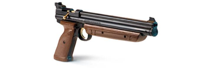 Pistola de aire comprimido Crosman American Classic Pump Pistol.