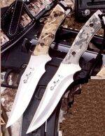 Muela knives of camouflage
