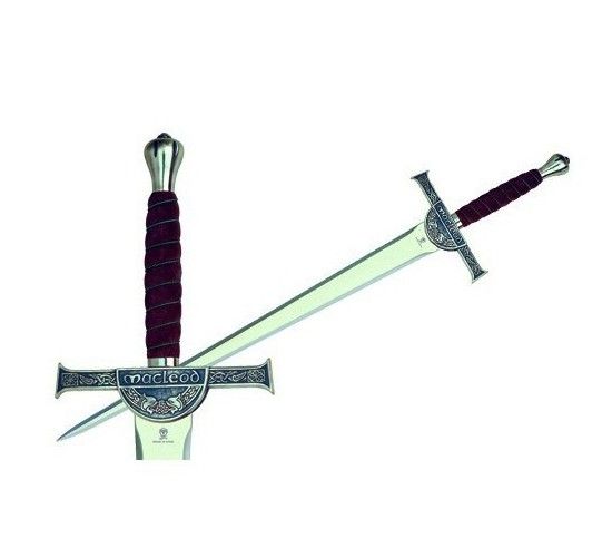 Espada MacLeod,replica de la espada utilizada por Connor Macleod en la saga los inmortales