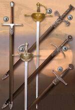 Espada William Wallace, espada Barbarian, espada Robin Hood, espada Excalibur