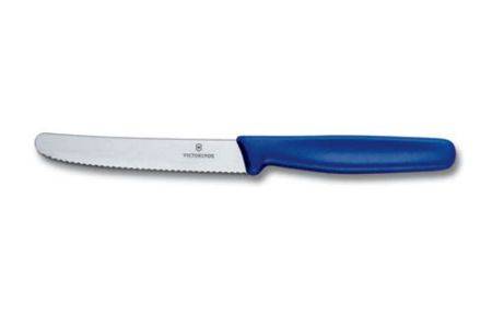 Cuchillo de mesa con punta redonda y sierra Victorinox.