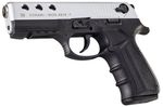 4918 Zoraki Matte Chrome Blank Pistol 9mm MEZ19